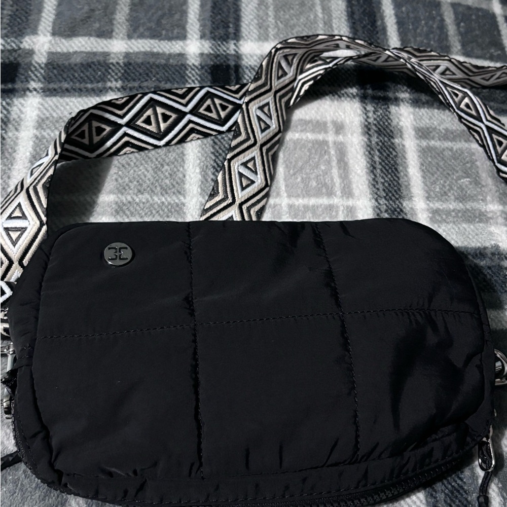 Stylish Black Crossbody Bag